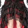 Sinister - 1074 Langer Rock - Bordeauxrot/Schwarz Product image